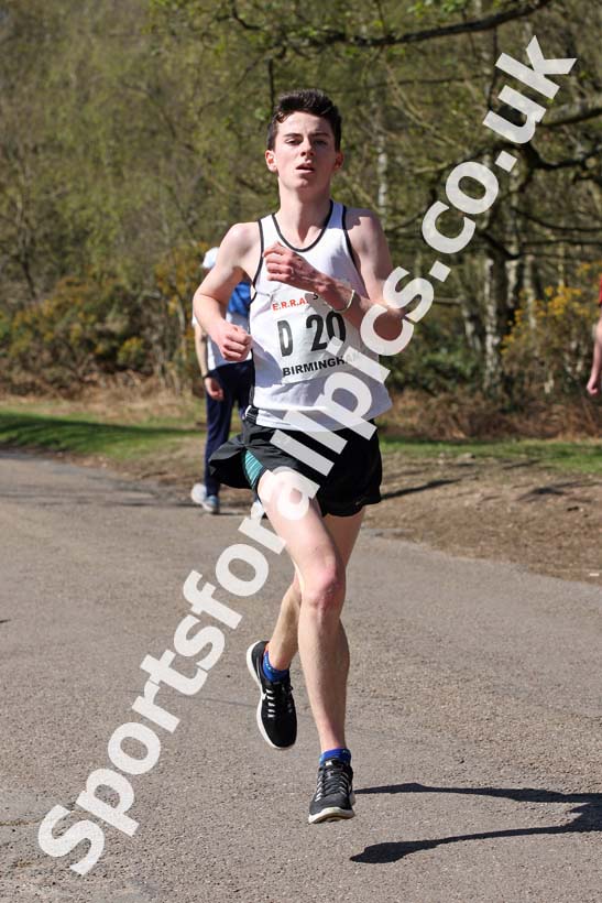 Mens ERRA 12 Stage Road Relay, Sutton Park, Sutton Coldfield, Birmingham. Photo: David T. Hewitson/Sports for All Pics